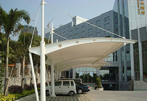 膜结构车棚展示五